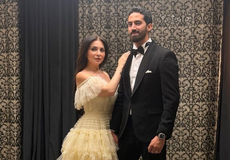 زوجها-من-خارج-الوسط-الفني.-عقد-قران-مي-عز-الدين