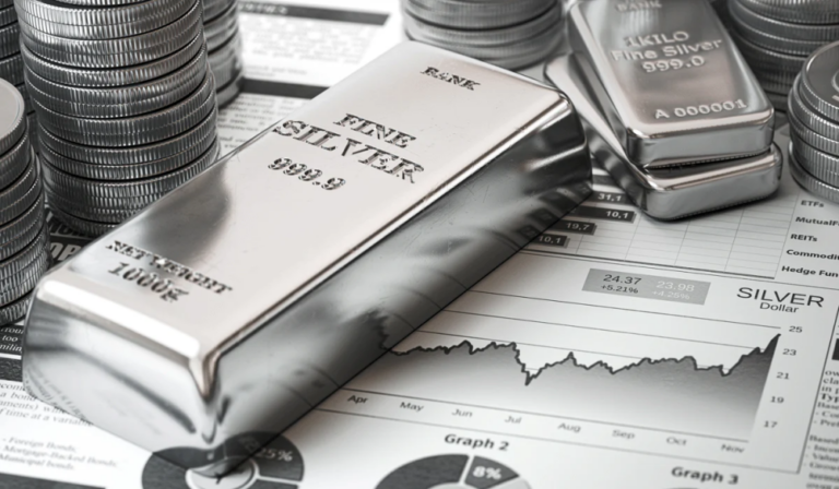 قفزة-تتجاوز-3%.-أسعار-الفضة-تسجّل-أعلى-مستوى-في-تاريخها