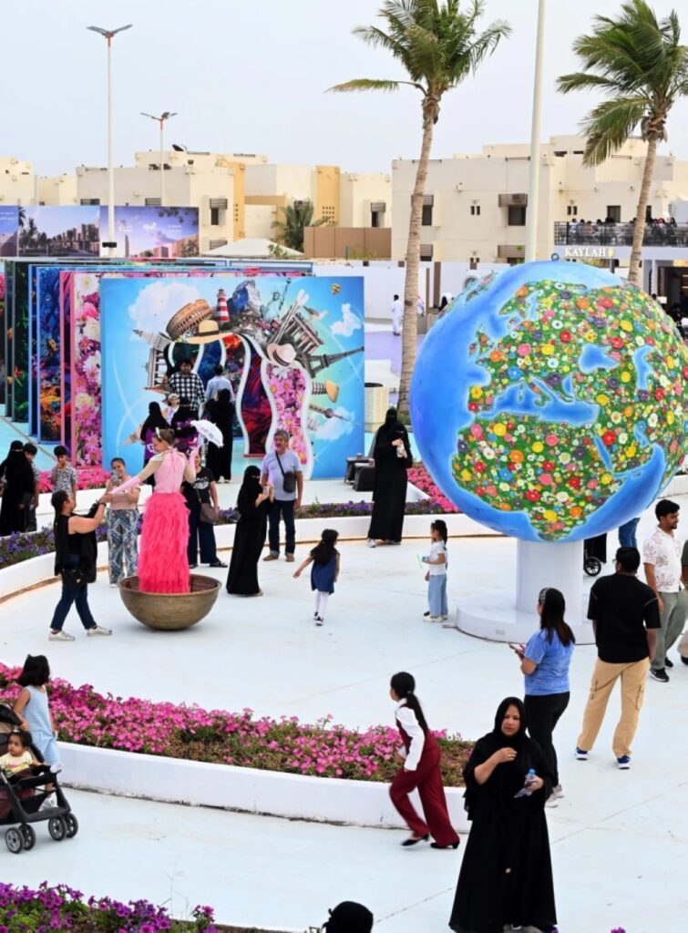 مهرجان الزهور وجهة سياحية تنعش ينبع الصناعية