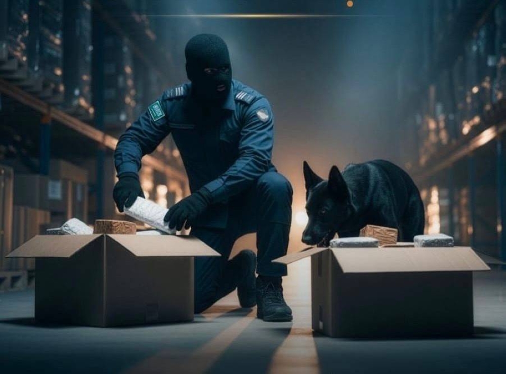 ضبط أسلحة في المنافذ الجمركية