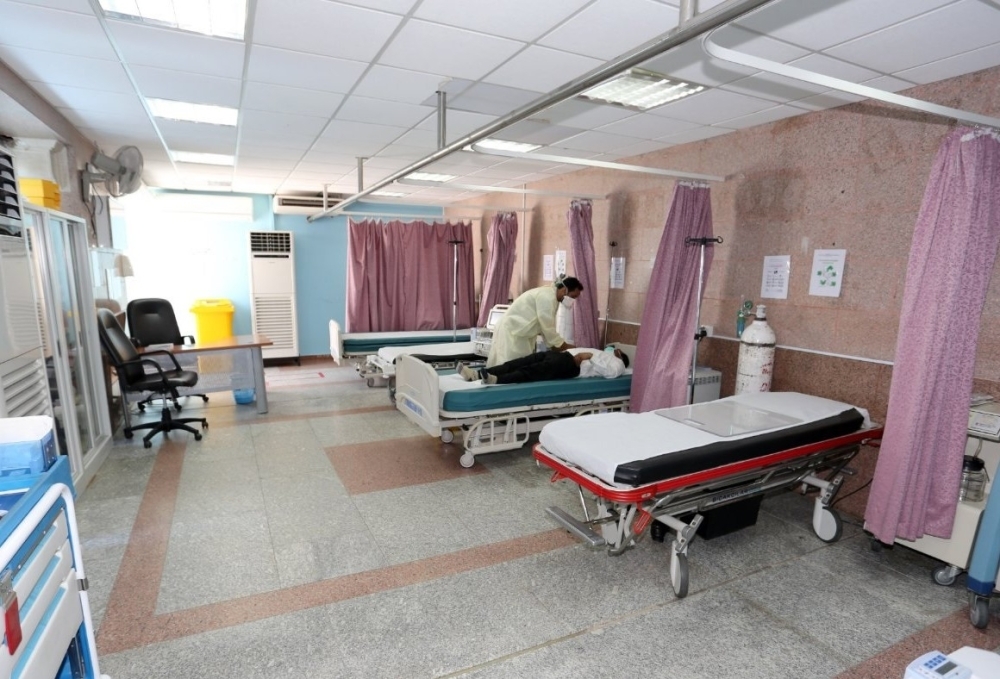 24.5 سريرا لكل 10 آلاف شخص في المستشفيات السعودية