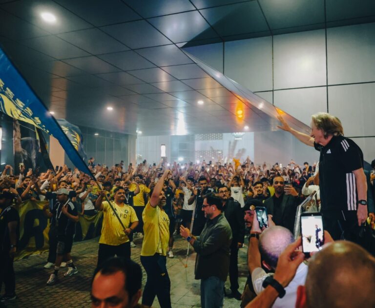 النصر-يصل-الدمام-وسط-حفاوة-جماهيرية-قبل-مواجهة- القادسية