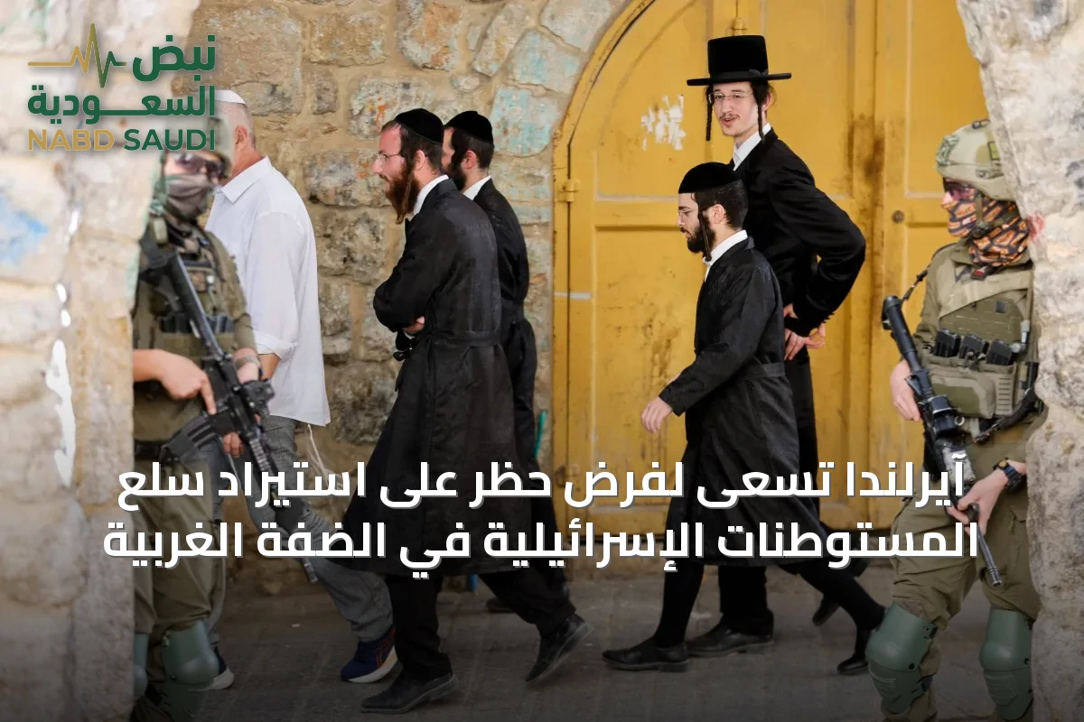 آيرلندا تسعى لفرض حظر على استيراد سلع المستوطنات الإسرائيلية في الضفة الغربية