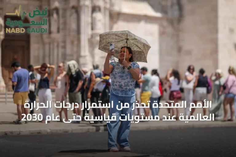 الأمم المتحدة تحذر من استمرار درجات الحرارة العالمية عند مستويات قياسية حتى عام 2030