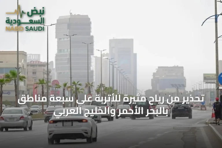 تحذير من رياح مثيرة للأتربة على سبعة مناطق بالبحر الأحمر والخليج العربي