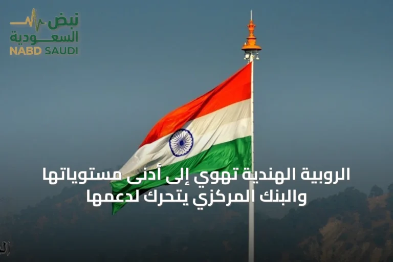 الروبية الهندية تهوي إلى أدنى مستوياتها والبنك المركزي يتحرك لدعمها