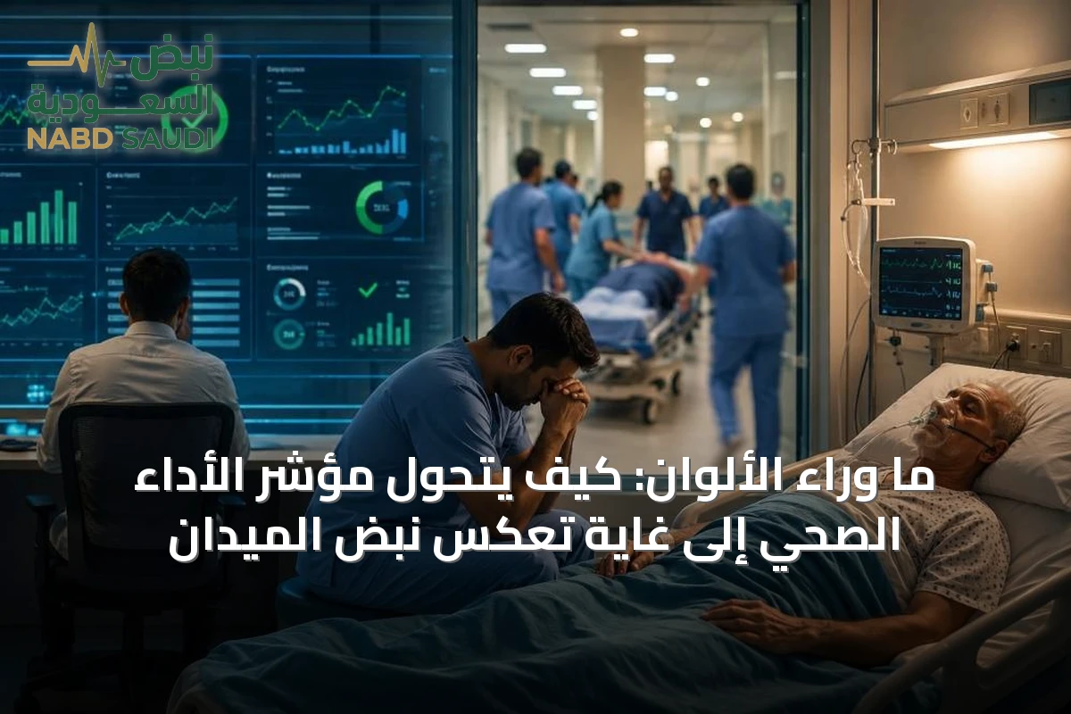 ما وراء الألوان: كيف يتحول مؤشر الأداء الصحي إلى غاية تعكس نبض الميدان