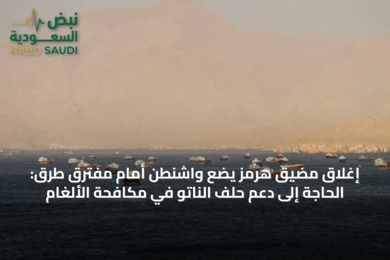 إغلاق مضيق هرمز يضع واشنطن أمام مفترق طرق: الحاجة إلى دعم حلف الناتو في مكافحة الألغام