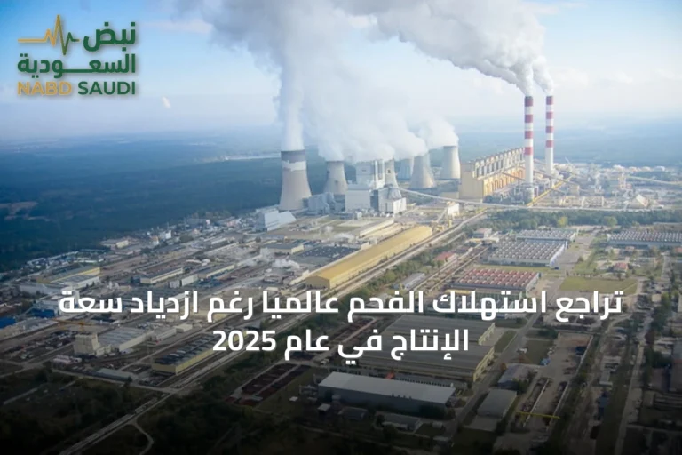 تراجع استهلاك الفحم عالميًا رغم ازدياد سعة الإنتاج في عام 2025
