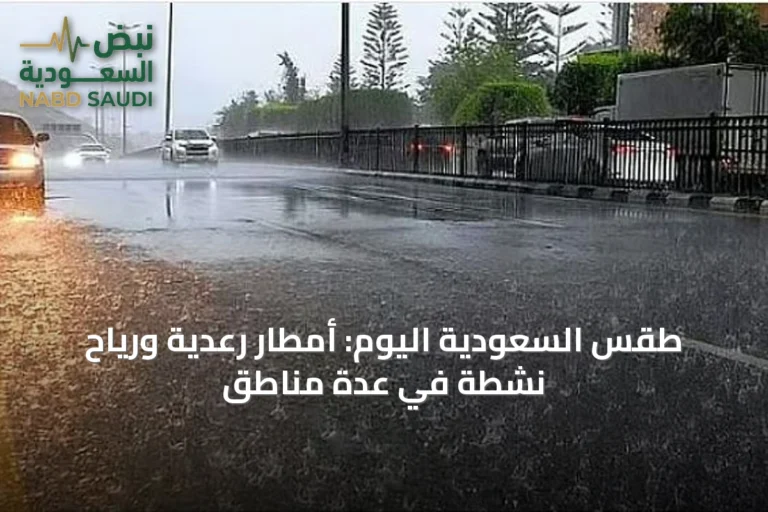 طقس السعودية اليوم: أمطار رعدية ورياح نشطة في عدة مناطق