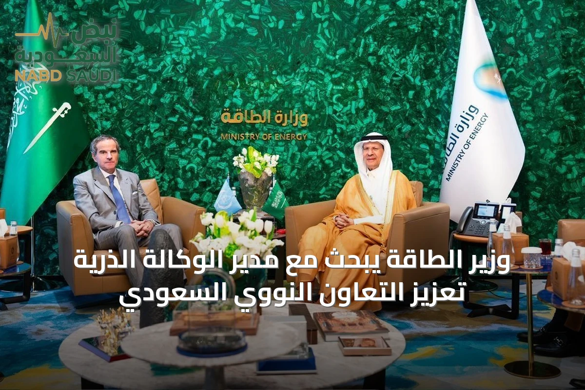 وزير الطاقة يبحث مع مدير الوكالة الذرية تعزيز التعاون النووي السعودي
