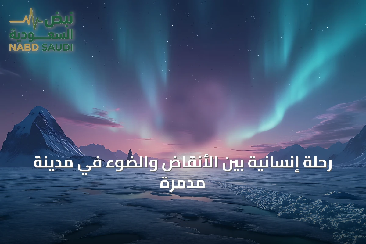 رحلة إنسانية بين الأنقاض والضوء في مدينة مدمرة