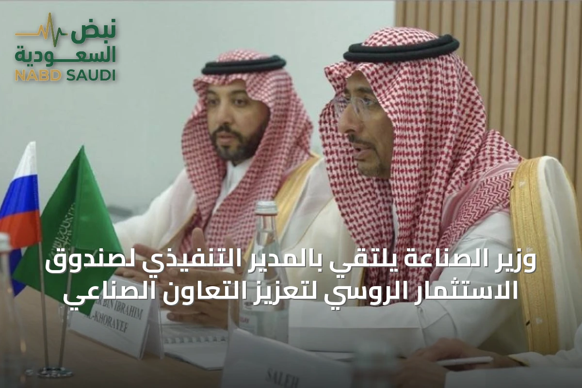 وزير الصناعة يلتقي بالمدير التنفيذي لصندوق الاستثمار الروسي لتعزيز التعاون الصناعي