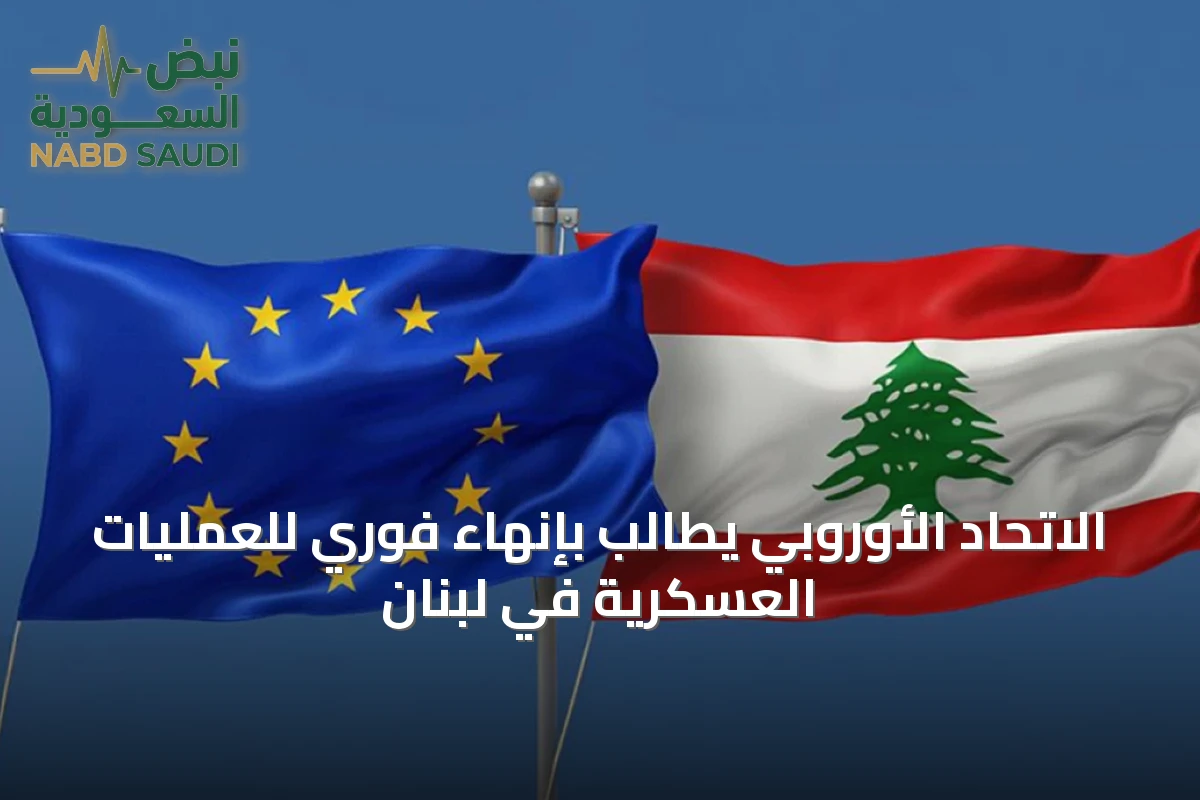 الاتحاد الأوروبي يطالب بإنهاء فوري للعمليات العسكرية في لبنان
