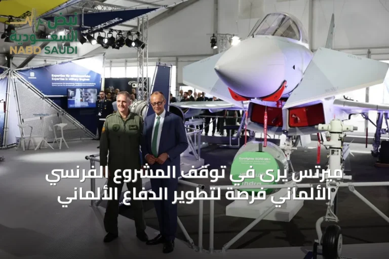 ميرتس يرى في توقف المشروع الفرنسي الألماني فرصة لتطوير الدفاع الألماني