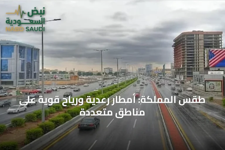 طقس المملكة: أمطار رعدية ورياح قوية على مناطق متعددة