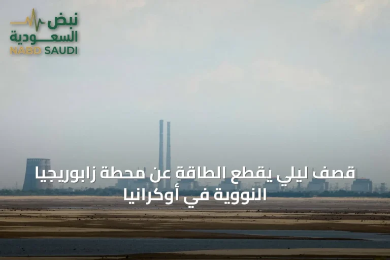 قصف ليلي يقطع الطاقة عن محطة زابوريجيا النووية في أوكرانيا