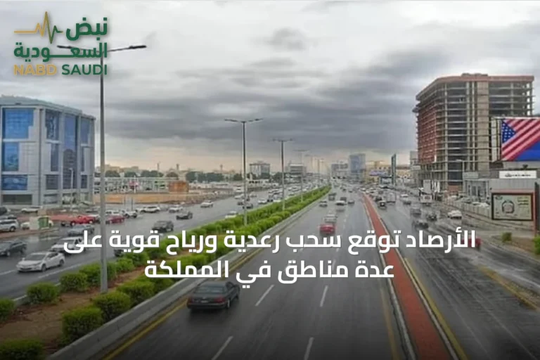الأرصاد توقع سحب رعدية ورياح قوية على عدة مناطق في المملكة