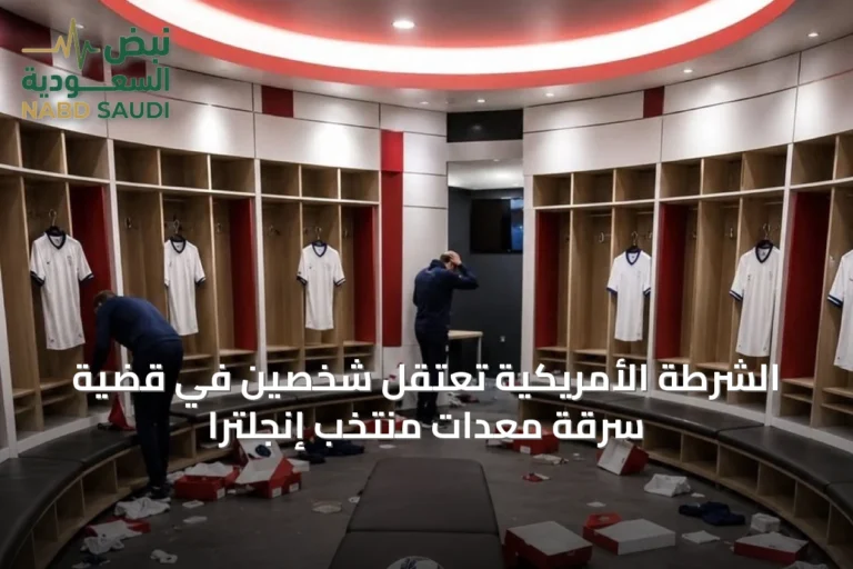 الشرطة الأمريكية تعتقل شخصين في قضية سرقة معدات منتخب إنجلترا