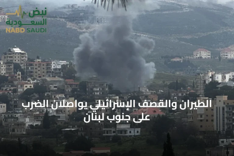 الطيران والقصف الإسرائيلي يواصلان الضرب على جنوب لبنان
