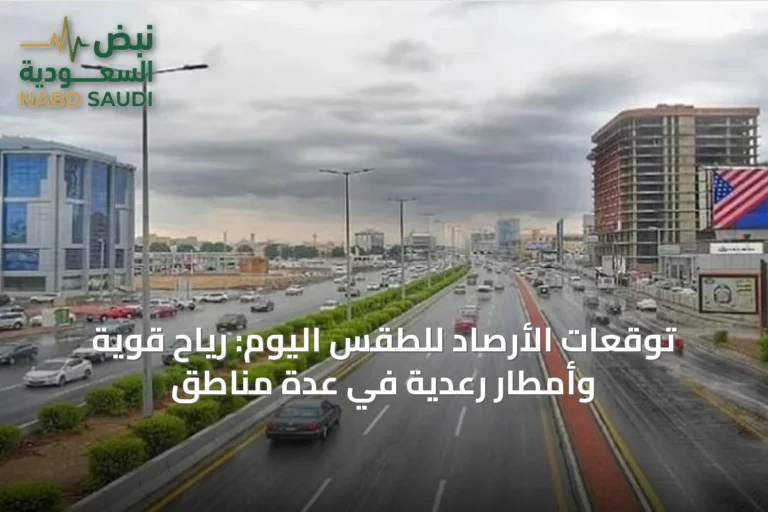 توقعات الأرصاد للطقس اليوم: رياح قوية وأمطار رعدية في عدة مناطق