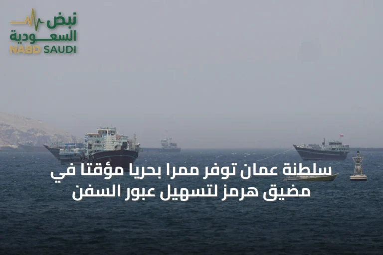 سلطنة عُمان توفر ممرًا بحريًا مؤقتًا في مضيق هرمز لتسهيل عبور السفن