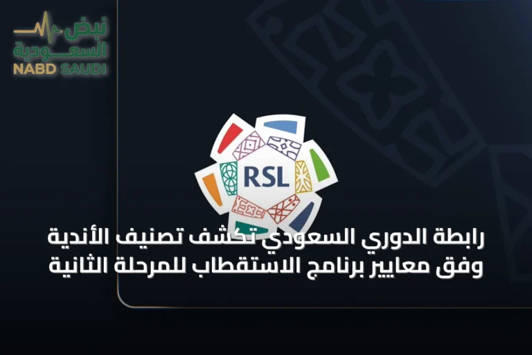 رابطة الدوري السعودي تكشف تصنيف الأندية وفق معايير برنامج الاستقطاب للمرحلة الثانية