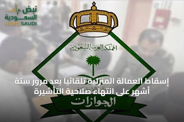 إسقاط العمالة المنزلية تلقائياً بعد مرور ستة أشهر على انتهاء صلاحية التأشيرة