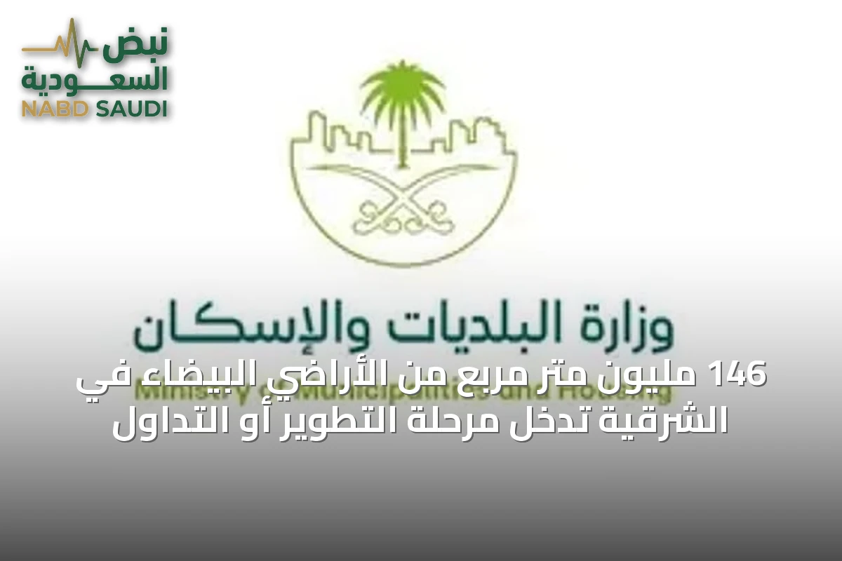 146 مليون متر مربع من الأراضي البيضاء في الشرقية تدخل مرحلة التطوير أو التداول