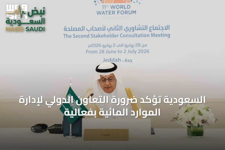 السعودية تؤكد ضرورة التعاون الدولي لإدارة الموارد المائية بفعالية