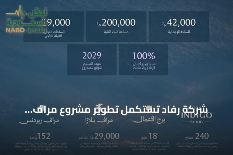 شركة رفاد تستكمل تطوير مشروع مِراف ديستريكت متعدد الاستخدامات بالخبر