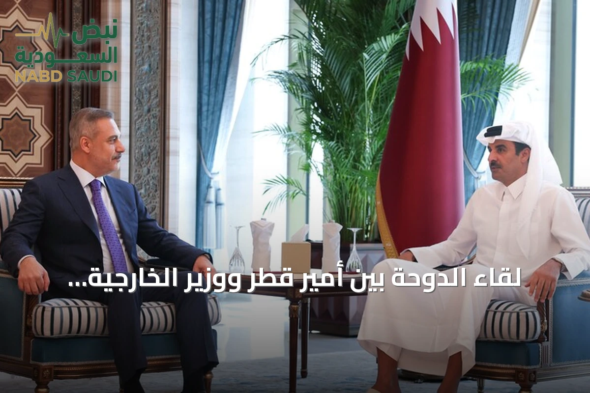 لقاء الدوحة بين أمير قطر ووزير الخارجية التركي يتناول العلاقات الثنائية والتعازي