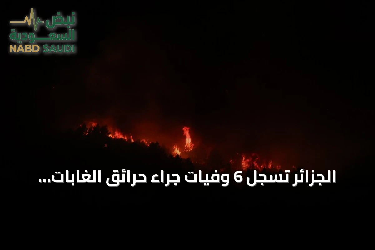 الجزائر تسجل 6 وفيات جراء حرائق الغابات المستمرة منذ أسبوعين