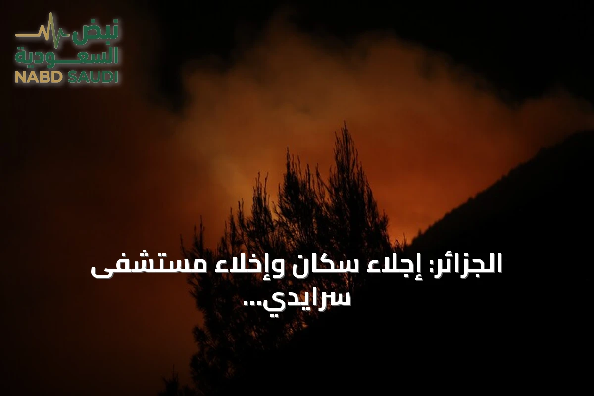 الجزائر: إجلاء سكان وإخلاء مستشفى سرايدي amid حرائق غابات متصاعدة