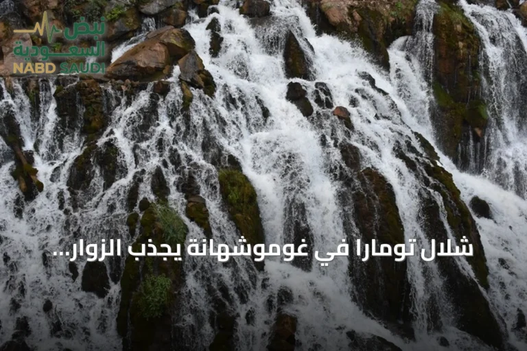 شلال تومارا في غوموشهانة يجذب الزوار بمناظره الطبيعية ومياهه العذبة