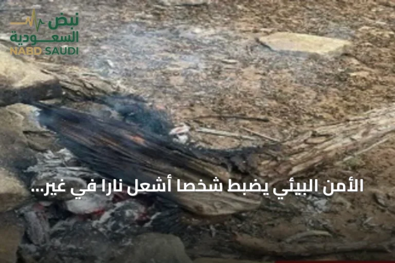 الأمن البيئي يضبط شخصًا أشعل نارًا في غير المناطق المخصصة بمحمية الإمام فيصل بن تركي
