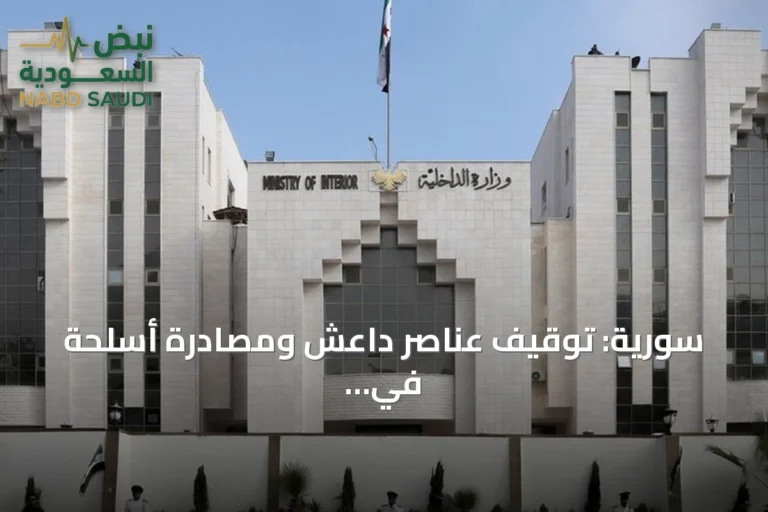 سورية: توقيف عناصر داعش ومصادرة أسلحة في حلب وريفها