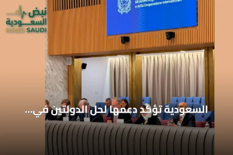 السعودية تؤكد دعمها لحل الدولتين في اجتماع روما العاشر للتحالف العالمي