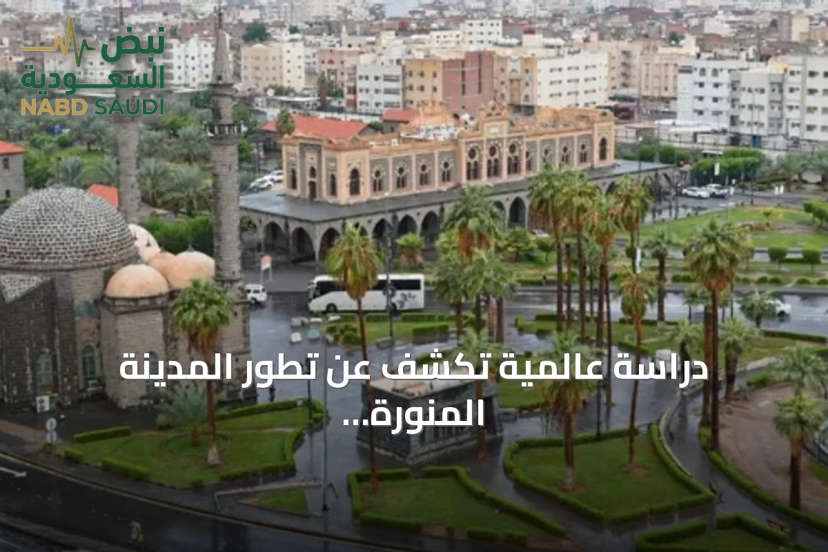دراسة عالمية تكشف عن تطور المدينة المنورة نحو مدينة مستدامة تحسن جودة العيش