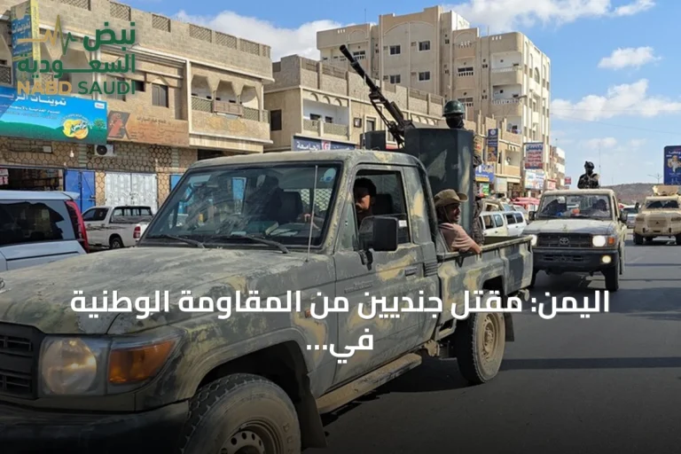 اليمن: مقتل جنديين من المقاومة الوطنية في مواجهات مع الحوثيين
