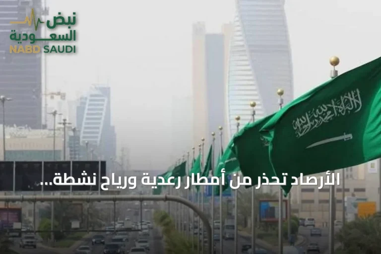 الأرصاد تحذر من أمطار رعدية ورياح نشطة على عدة مناطق