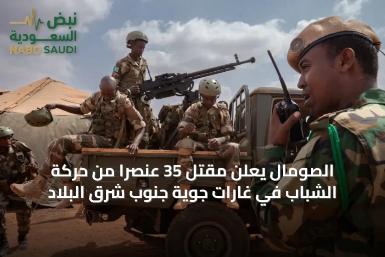 الصومال يُعلن مقتل 35 عنصرًا من حركة الشباب في غارات جوية جنوب شرق البلاد