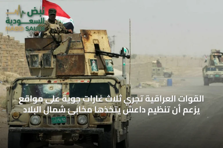 القوات العراقية تُجري ثلاث غارات جوية على مواقع يُزعم أن تنظيم داعش يتخذها مخابئ شمال البلاد