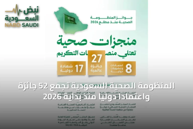 المنظومة الصحية السعودية تجمع 52 جائزة واعتمادًا دوليًا منذ بداية 2026