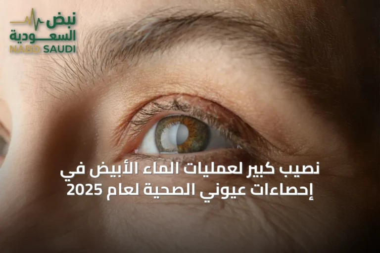 نصيب كبير لعمليات الماء الأبيض في إحصاءات عيوني الصحية لعام 2025