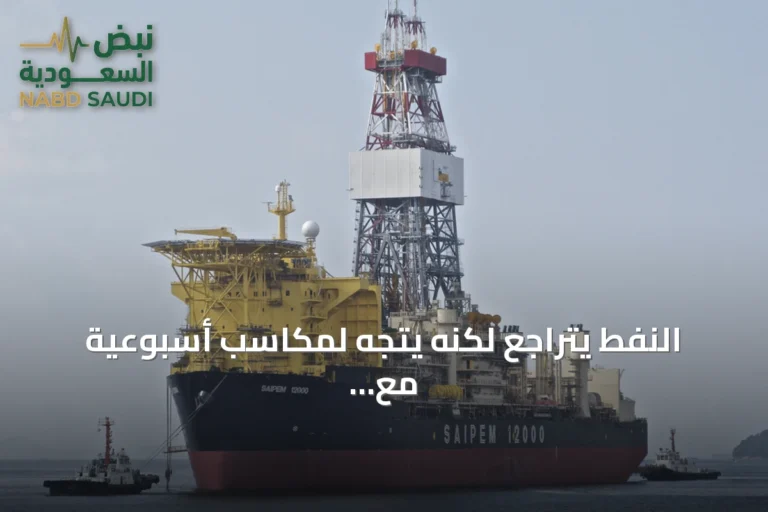 النفط يتراجع لكنه يتجه لمكاسب أسبوعية مع تعطل حركة الملاحة بمضيق هرمز