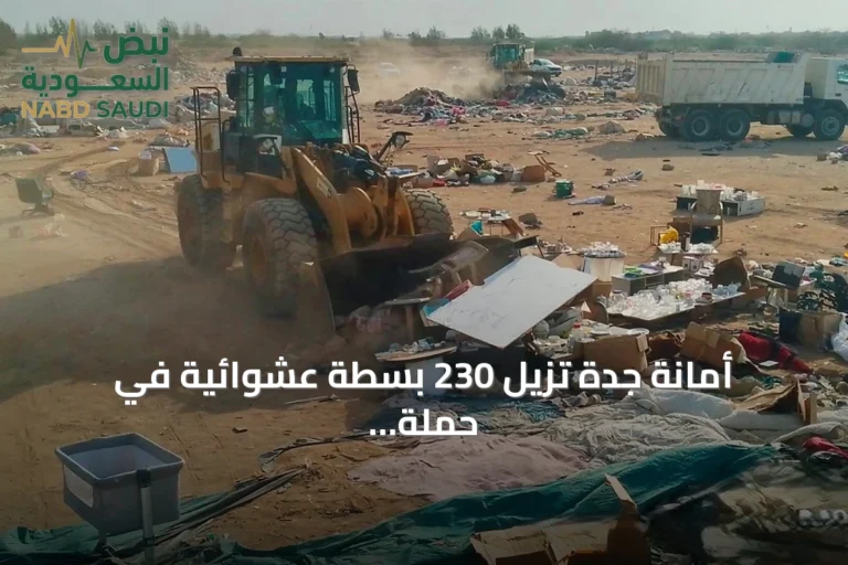 أمانة جدة تزيل 230 بسطة عشوائية في حملة ميدانية بالخمرة