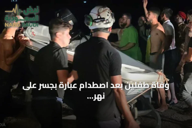 وفاة طفلين بعد اصطدام عبارة بجسر على نهر الفرات بدير الزور