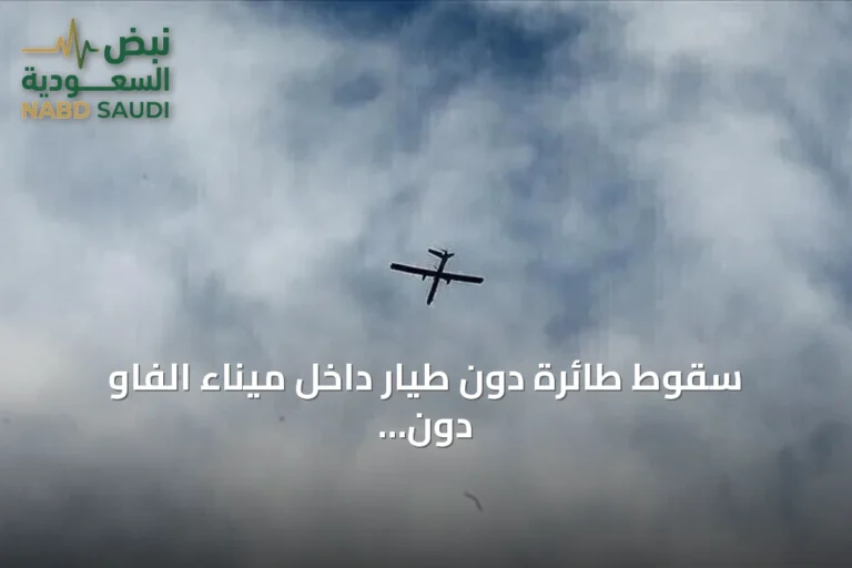سقوط طائرة دون طيار داخل ميناء الفاو دون أضرار