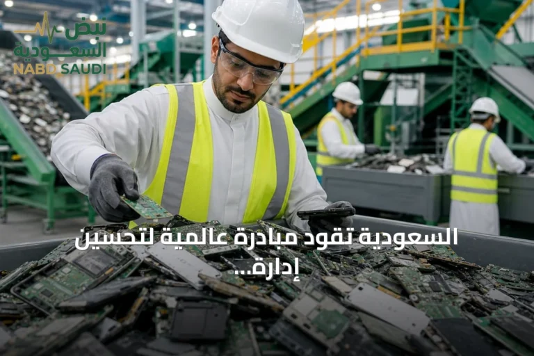 السعودية تقود مبادرة عالمية لتحسين إدارة النفايات الإلكترونية وتعزيز الاقتصاد الدائري